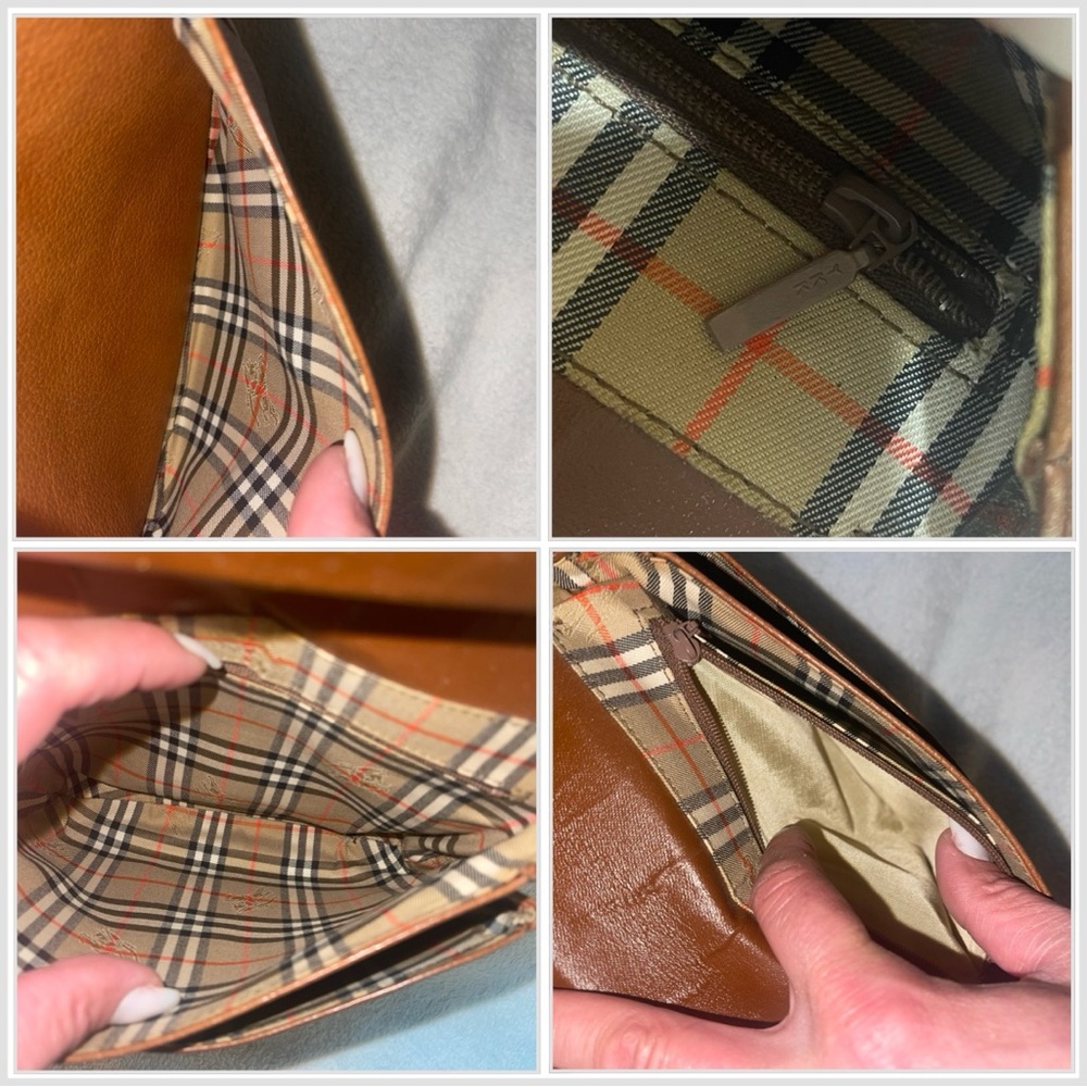 Brown Leather Burberrys Crossbody - Picture 11 of 16